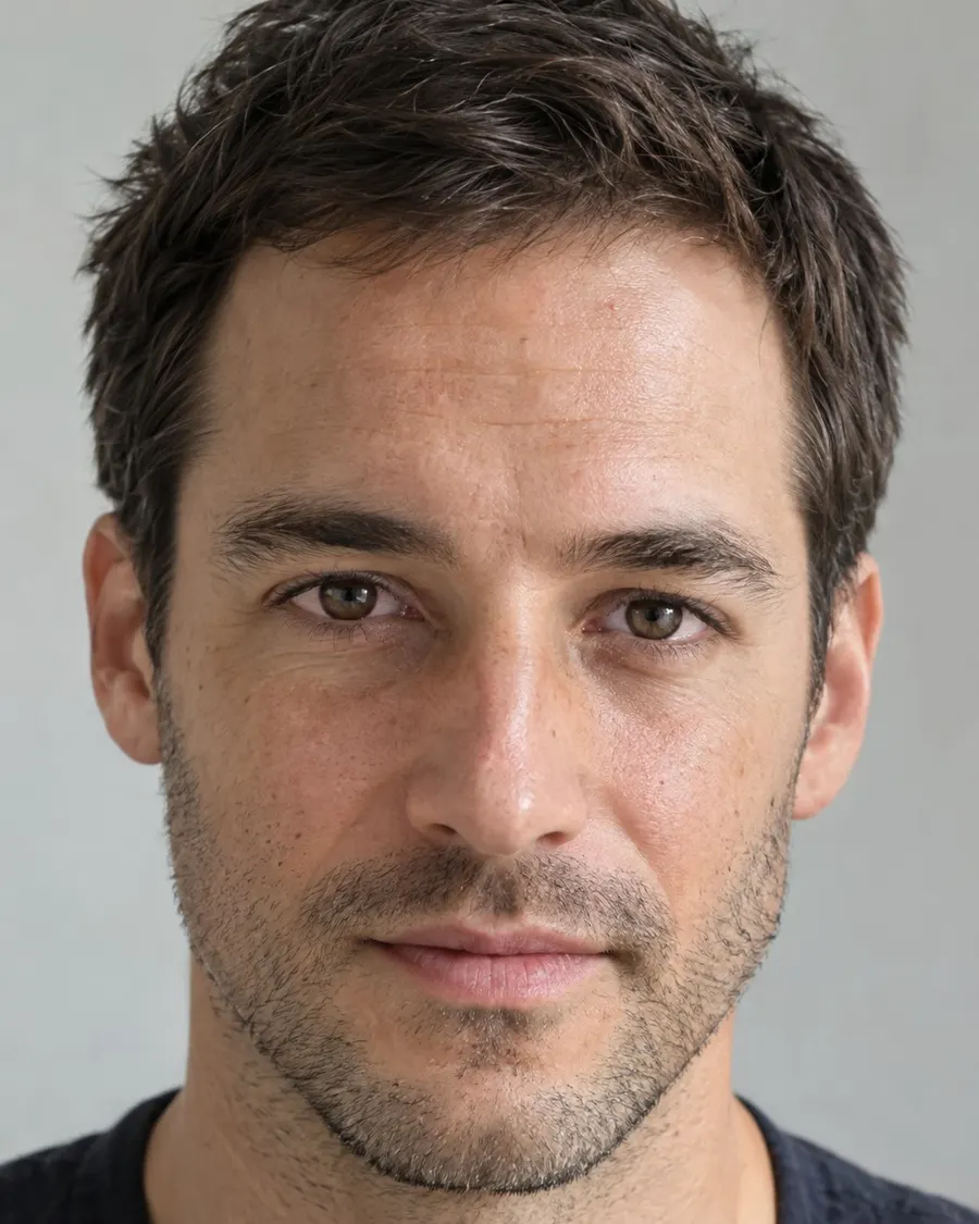 Editorial portrait for Frown Lines, Dr Harry Clinic