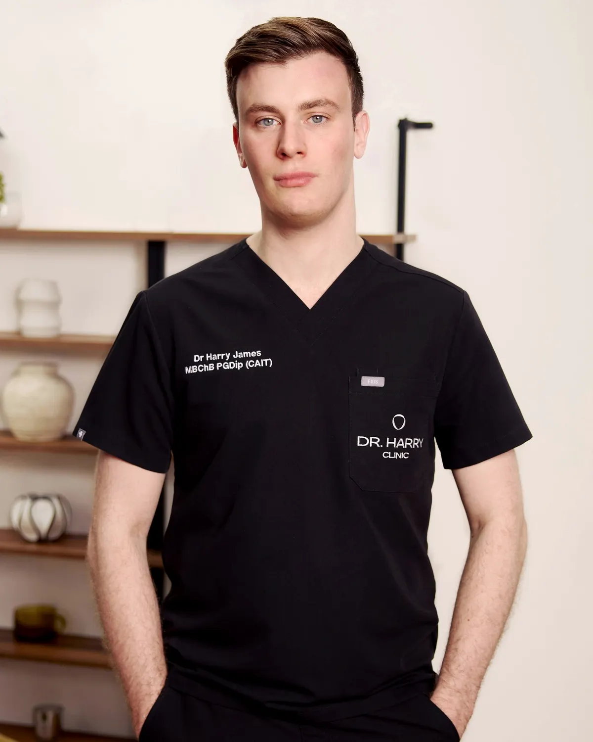 The consultation room at Dr Harry Clinic