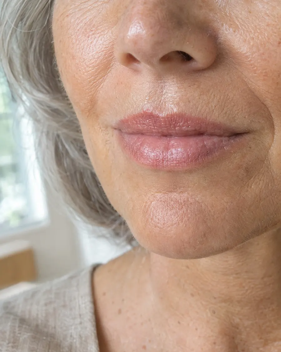 Editorial portrait for Revive Lip Booster, Dr Harry Clinic