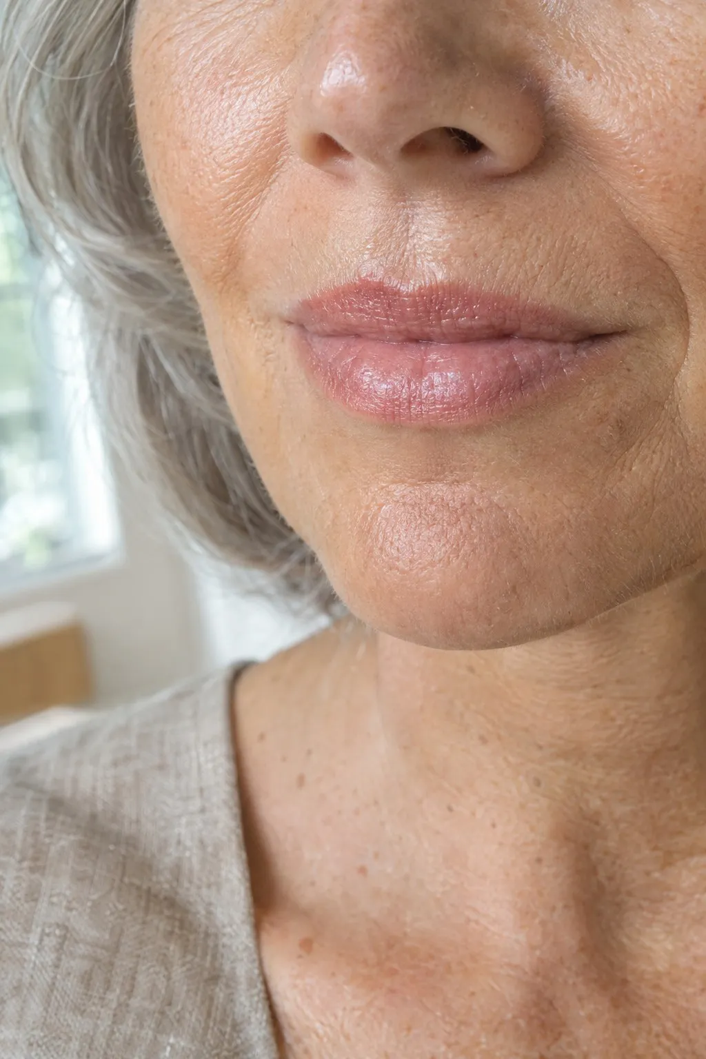 Editorial portrait for Revive Lip Booster, Dr Harry Clinic